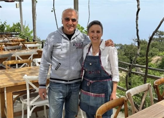 George and Eleni from the Blue Zones region of Ikaria, Greece 
