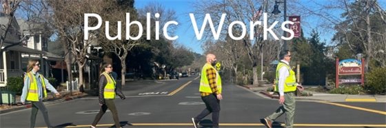 Public Works Crossing the Street