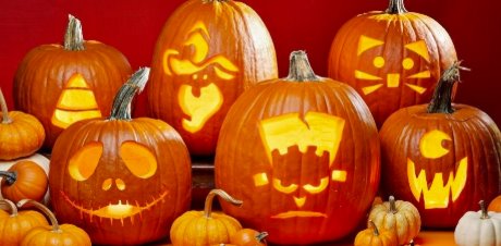 Carved pumpkins