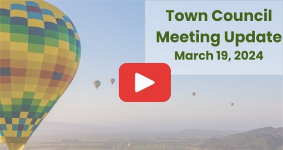 Town Council Meeting Update
