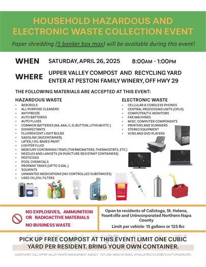 Household Hazardous Waste Event