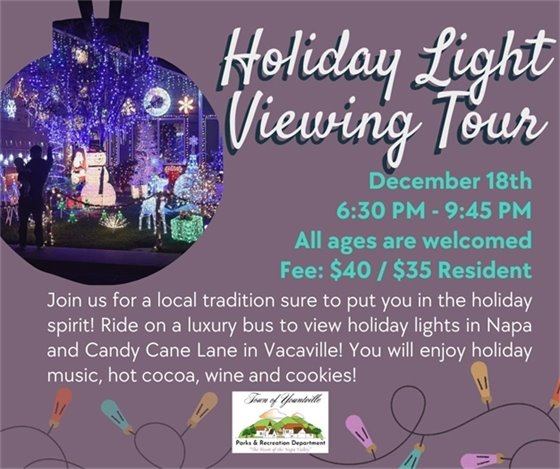 Holiday Light Tour