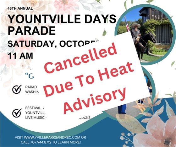 Yville Days Cancelled Due to Heat