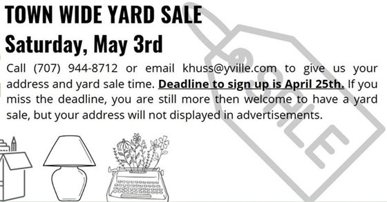 Town Wide Yard Sale