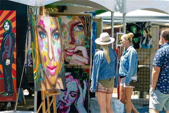 Art Sip & Stroll Artists Sought