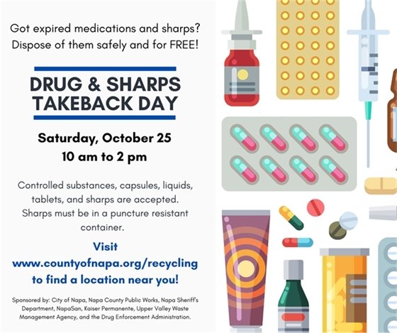 Drug and sharps takeback day