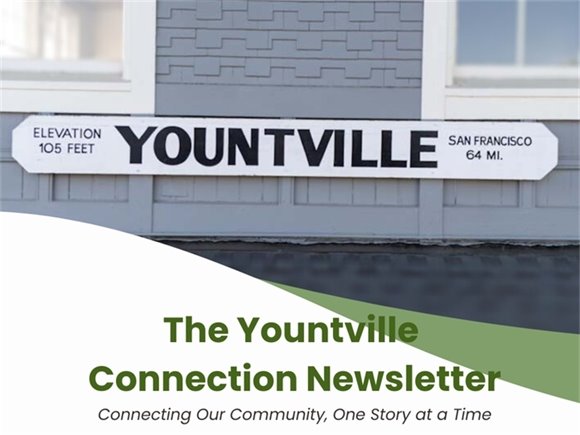 Yountville Connection September 19, 2025 image of the former Yountville Depot,