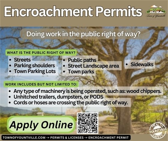 Encroachment permits