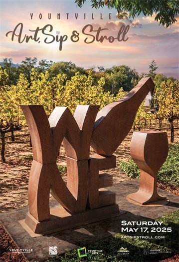 13th Annual Yountville Art, Sip & Stroll