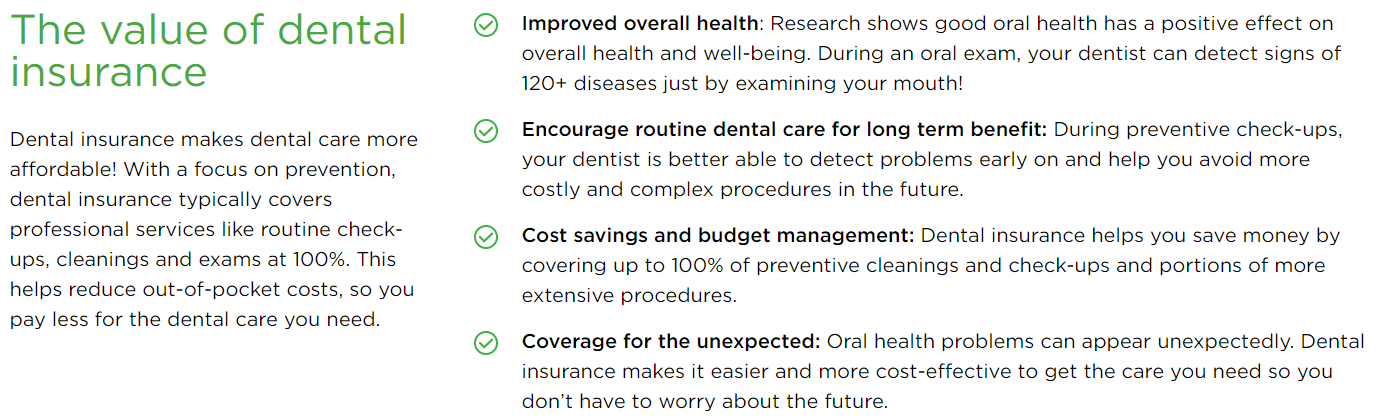 The Value of Dental Insurance