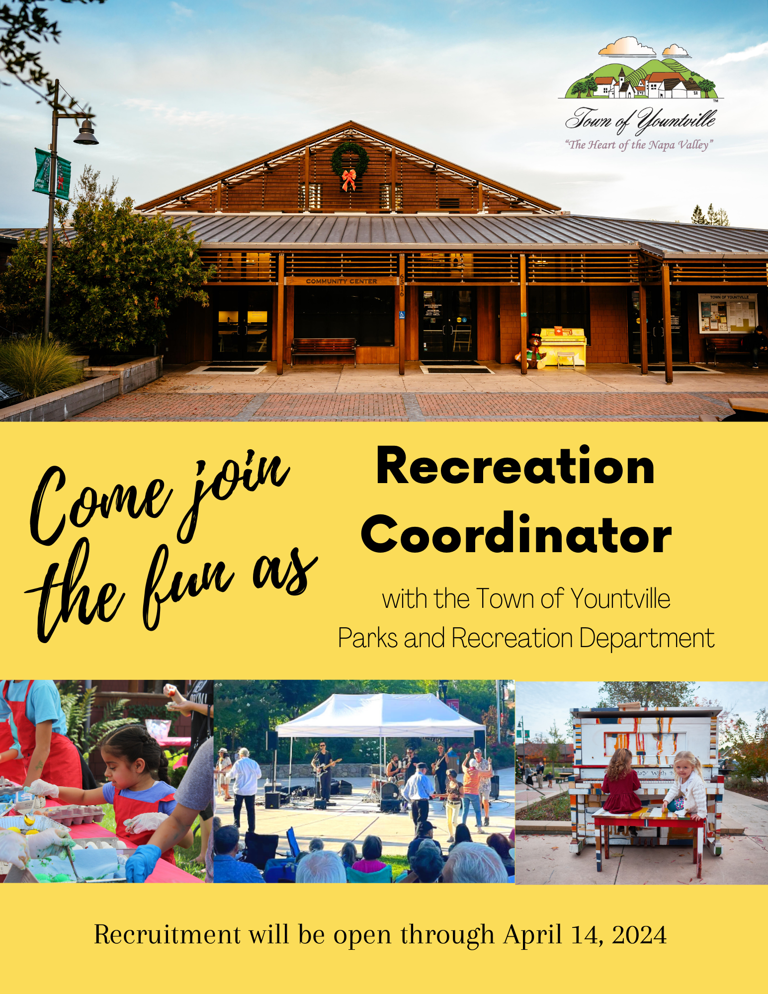 Recreation Coordinator Page 1