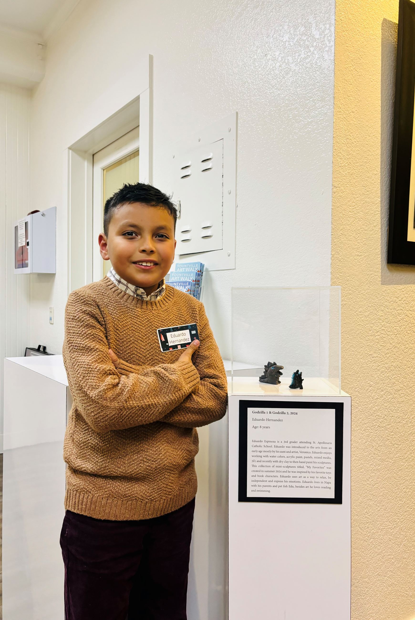 Youth Art Show participant